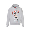 Apollo Apollo Heren Foute Kersttrui Hoodie Foute Kerst Print Grijs
