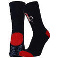 Apollo Apollo Ladies Socks Christmas Print Chenille Bedsocks Giftbox 3-Pack Christmas Print