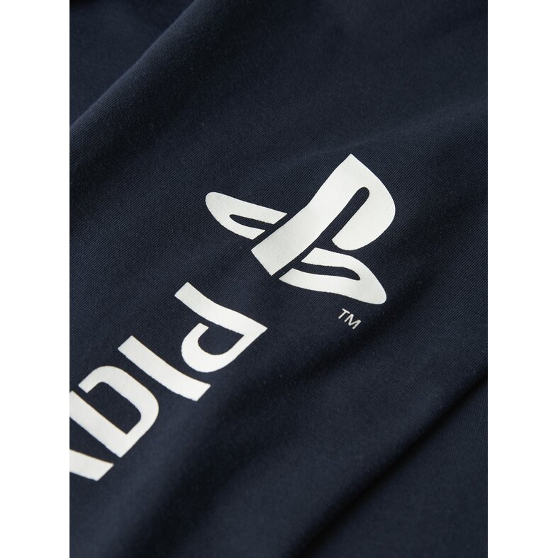 Name It Name It Jongens Lange Pyjama Set NKMOLYMPOS Playstation Print Donkerblauw