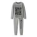 Name It Name It Jongens Lange Pyjama Set NKMOLYMPOS Playstation Print Grijs