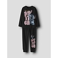 Name It Name It Girls Long Pyjama Set NKFOLINA Stitch Black