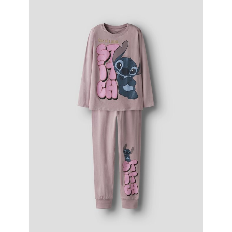 Name It Name It Meisjes Lange Pyjama Set NKFOLINA Stitch Lila