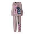 Name It Name It Meisjes Lange Pyjama Set NKFOLINA Stitch Lila