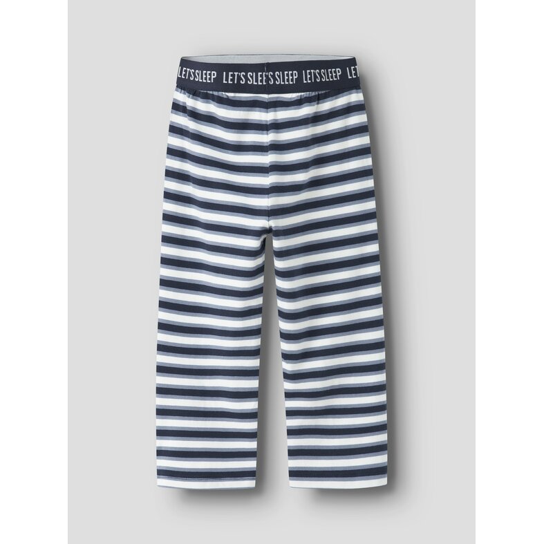 Name It Name It Jongens Lange Pyjama Set NMMRAMEL Gestreept Donkerblauw