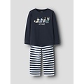 Name It Name It Boys Long Pyjama Set NMMRAMEL Striped Dark Blue
