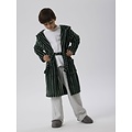 Name It Name It Boys Bathrobe Velvet NKMRACER Dark Green/White Striped