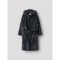 Name It Name It Boys Bathrobe Velvet NKMRACER Dark Blue/White Striped