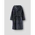 Name It Name It Boys Bathrobe Velvet NKMRACER Dark Blue/White Striped