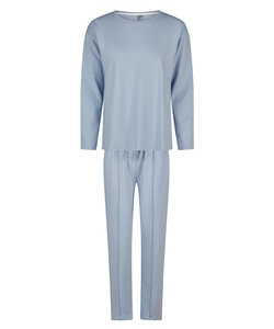 By Louise Dames Huispak Broek + Sweater Effen Blauw