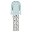 By Louise By Louise Ladies Pyjama Set Long Blue Floral