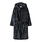 Name It Name It Boys Bathrobe Velvet NKMRACER Dark Blue/White Striped