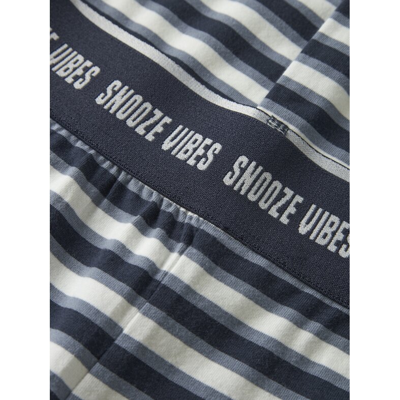 Name It Name It Jongens Lange Pyjama Set NKMRAMEL Gestreept Donkerblauw