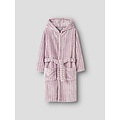 Name It Name It Girls Bathrobe Velvet NKFROSE Lilac Striped