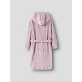 Name It Name It Girls Bathrobe Velvet NKFROSE Lilac Striped
