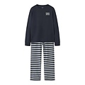 Name It Name It Boys Long Pyjama Set NKMRAMEL Striped Dark Blue