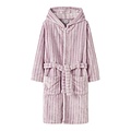 Name It Name It Girls Bathrobe Velvet NKFROSE Lilac Striped