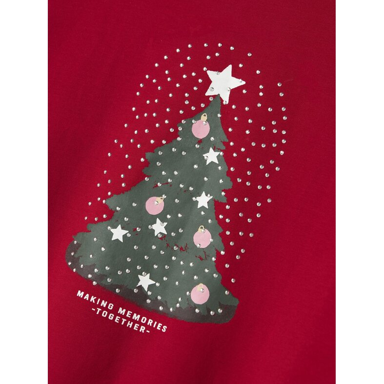 Name It Name It Meisjes Kersttrui NKFRILI Rood