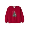 Name It Name It Meisjes Kersttrui NKFRILI Rood