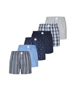 MG-1 Wide Boxer Shorts Men 6-Pack Multipack D600 Multicolor