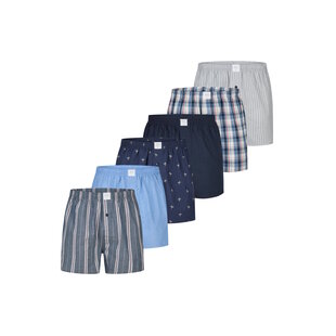 MG-1 Wide Boxer Shorts Men 6-Pack Multipack D600 Multicolor
