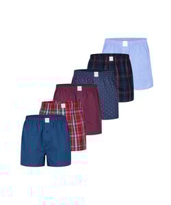 MG-1 Wijde Boxershorts Heren 6-Pack Multipack D605 Multicolor