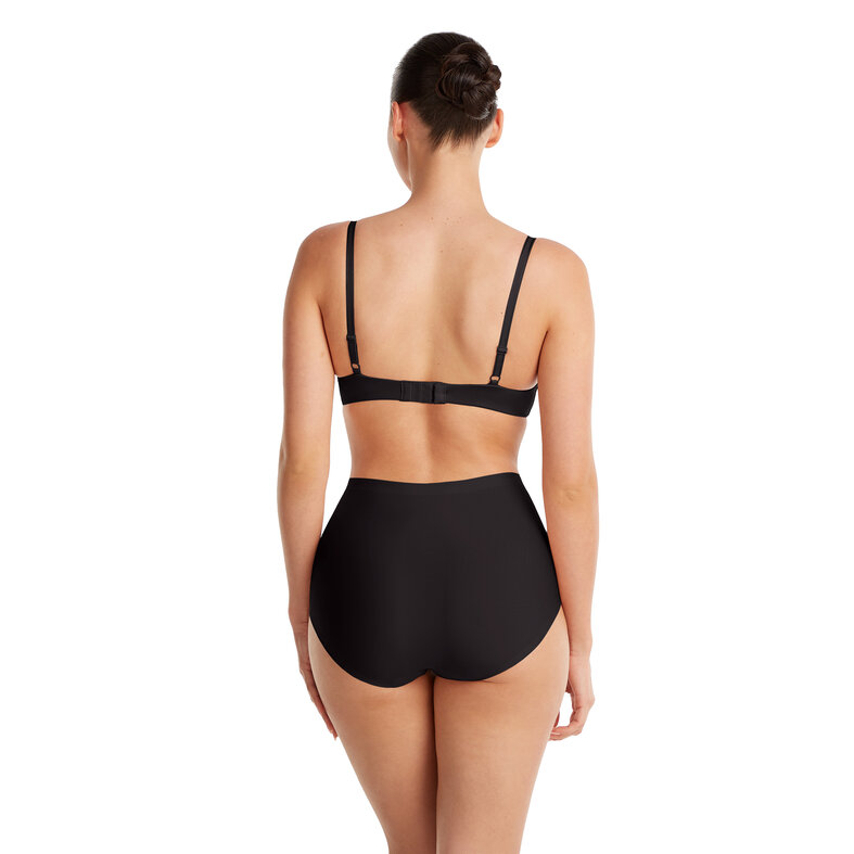 Ten Cate Ten Cate Dames Secrets Maxi Tailleslip Naadloos High Waist 3-Pack Effen Zwart