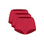 Ten Cate Ten Cate Dames Secrets Maxi Tailleslip Naadloos High Waist 3-Pack Effen Rood
