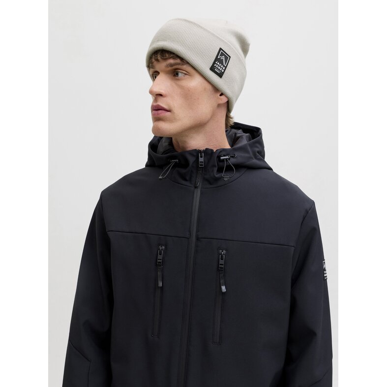 Jack & Jones Jack & Jones Men's Hat JACALPES Beanie Gray