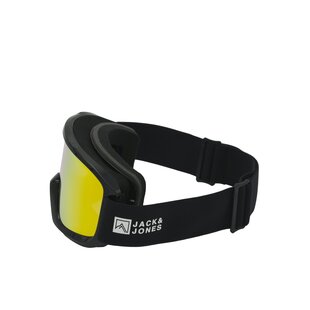 Jack & Jones Heren Skibril/Snowboardbril JACOSLO Zwart/Oranje