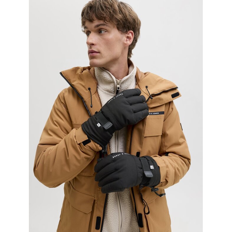 Jack & Jones Jack & Jones Heren Ski Handschoenen JACVALLEY Zwart