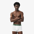 Lacoste Lacoste Heren Boxershorts Classic Trunks Wit/Grijs/Zwart 3-Pack
