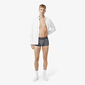 Lacoste Lacoste Heren Boxershorts Trunks 3-Pack Navy Blauw/Wit