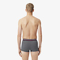 Lacoste Lacoste Heren Boxershorts Trunks 3-Pack Navy Blauw/Wit