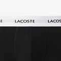 Lacoste Lacoste Heren Boxershorts Trunks 3-Pack Zwart