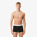 Lacoste Lacoste Heren Boxershorts Trunks 3-Pack Zwart