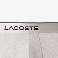 Lacoste Lacoste Heren Boxershorts Trunks 3-Pack Donkergroen/Zwart/Grijs