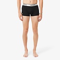 Lacoste Lacoste Heren Boxershorts Trunks 3-Pack Donkergroen/Zwart/Grijs
