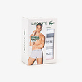 Lacoste Lacoste Heren Boxershorts Trunks 3-Pack Lichtroze/Grijs/Navy Blauw