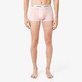 Lacoste Lacoste Heren Boxershorts Trunks 3-Pack Lichtroze/Grijs/Navy Blauw