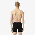Lacoste Lacoste Heren Boxershorts Met Lange Pijp Boxer Briefs 3-Pack Zwart
