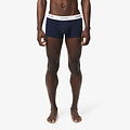 Lacoste Lacoste Heren Boxershorts Trunks 3-Pack Zwart/Groen/Navy Blauw