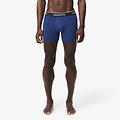 Lacoste Lacoste Men's Long-Pipe Boxer Briefs 3-Pack Blue/Red/Navy Blue