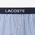 Lacoste Lacoste Men's Wide Boxer Shorts Cotton Striped/Plain 3-Pack Blue/Navy Blue