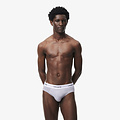 Lacoste Lacoste Heren Slips Casual Briefs 3-Pack Grijs/Wit/Zwart
