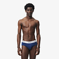 Lacoste Lacoste Heren Slips Casual Briefs 3-Pack Blauw/Lichtblauw/Navy Blauw
