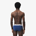 Lacoste Lacoste Men's Briefs Casual Briefs 3-Pack Blue/Light Blue/Navy Blue