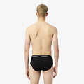 Lacoste Lacoste Heren Slips Casual Briefs 3-Pack Zwart