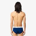 Lacoste Lacoste Men's Briefs Casual Briefs 3-Pack Blue/Light Blue/Navy Blue