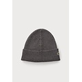 Lacoste Lacoste Beanie Ribbed Ladies Men's Hat Wool Gray