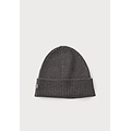 Lacoste Lacoste Beanie Geribbelde Dames Heren Muts Wol Grijs